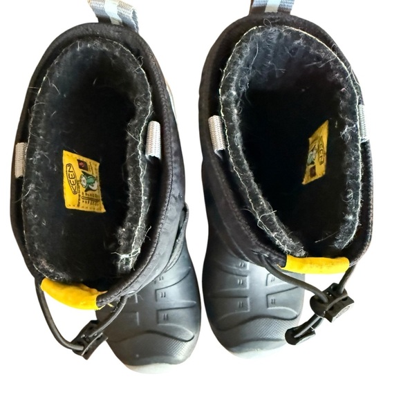 Keen Black Purple Shellback 400g Insulated Waterproof Winter Boots Youth Size 11 - Picture 8 of 14